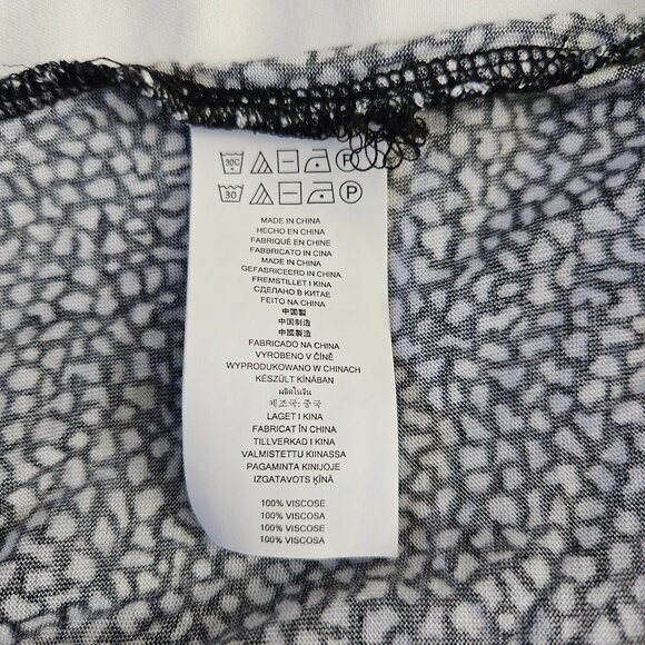 MICHAEL Michael Kors 3/4 sleeve scoop neck peasant top, women's large - Picture 8 of 10